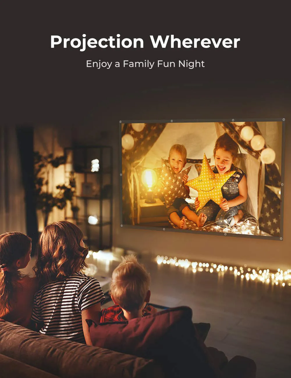 Aurzen 120" Portable Projector Screen - Image 7