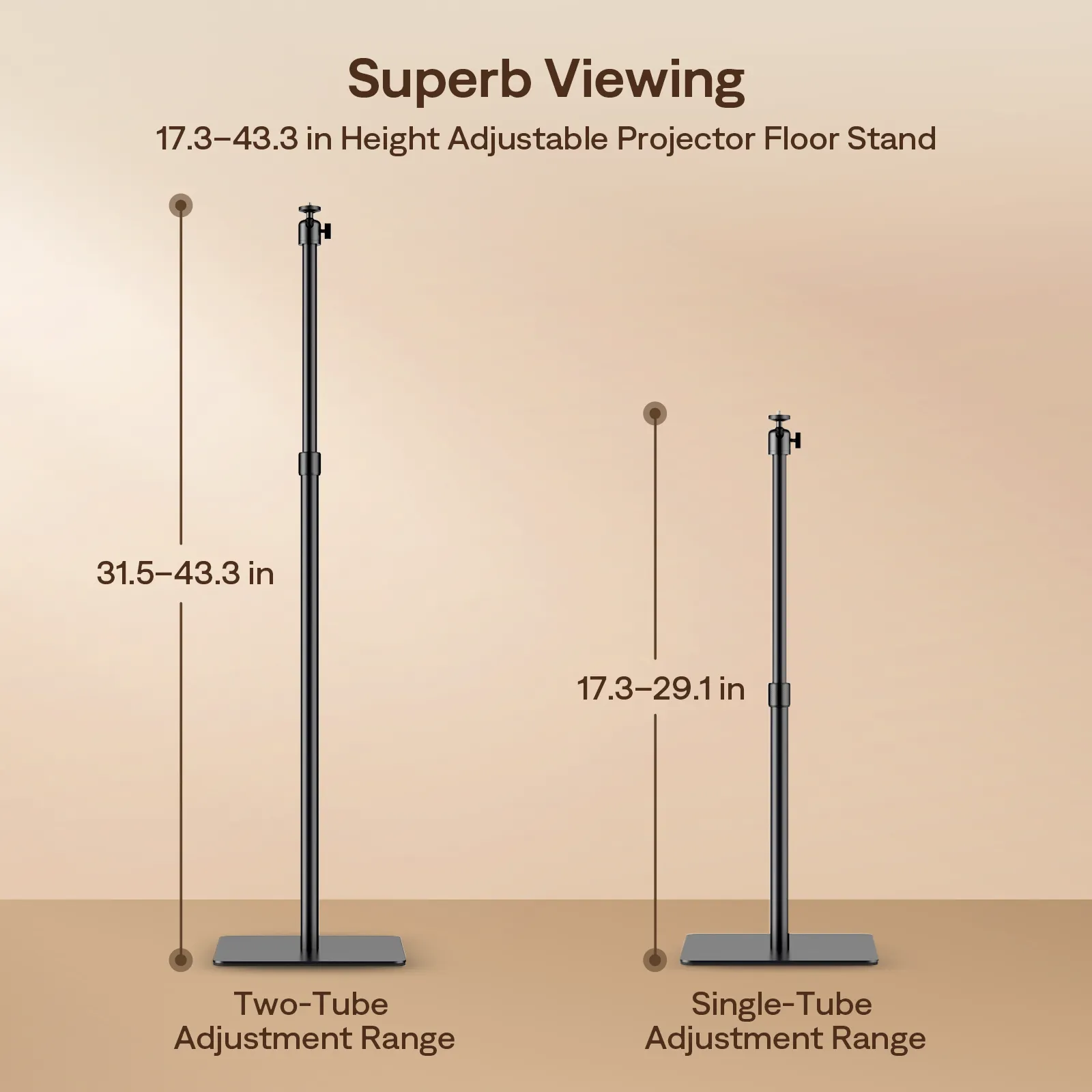 Aurzen PJ001FS Adjustable Projector Stand - Image 2