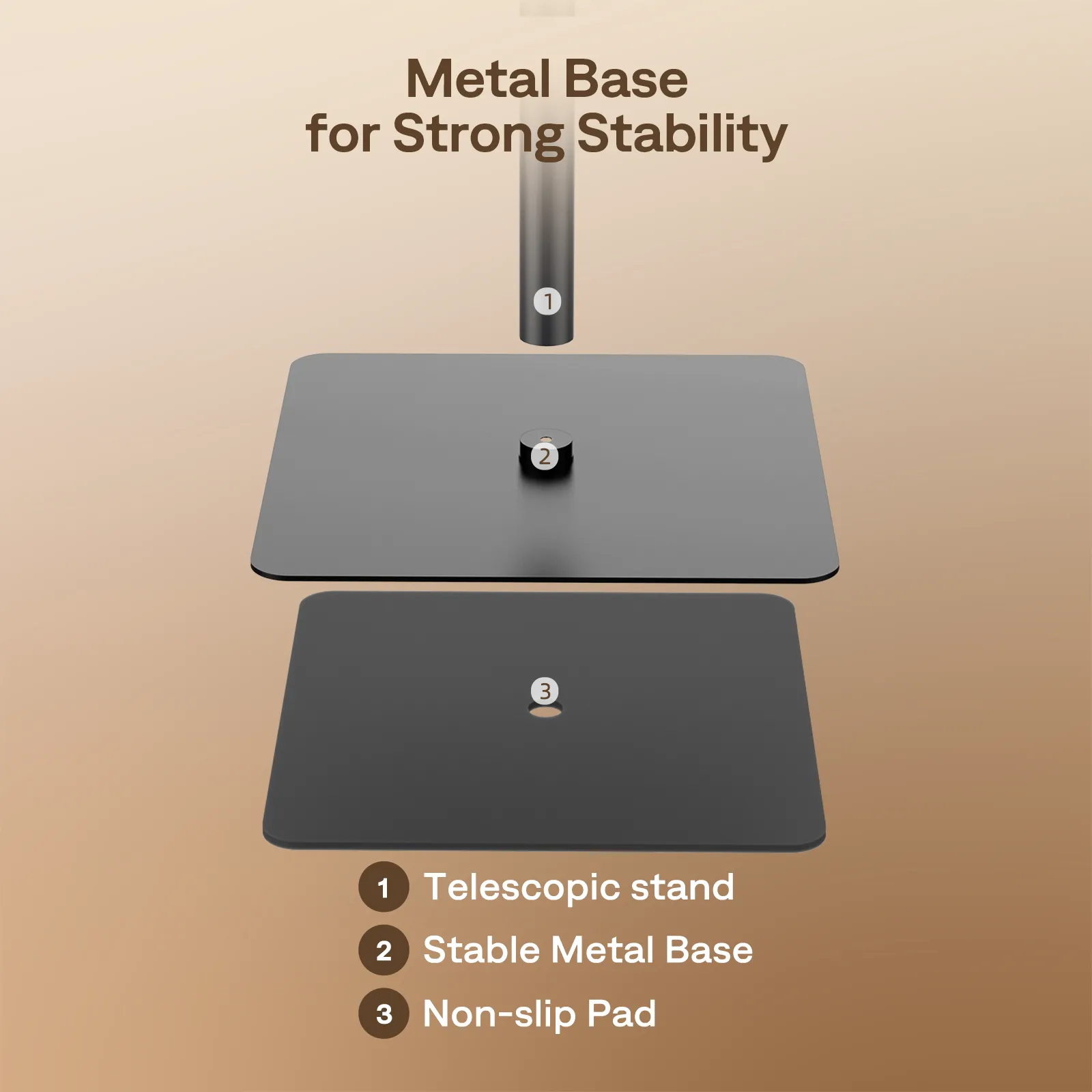 Aurzen PJ001FS Adjustable Projector Stand - Image 5
