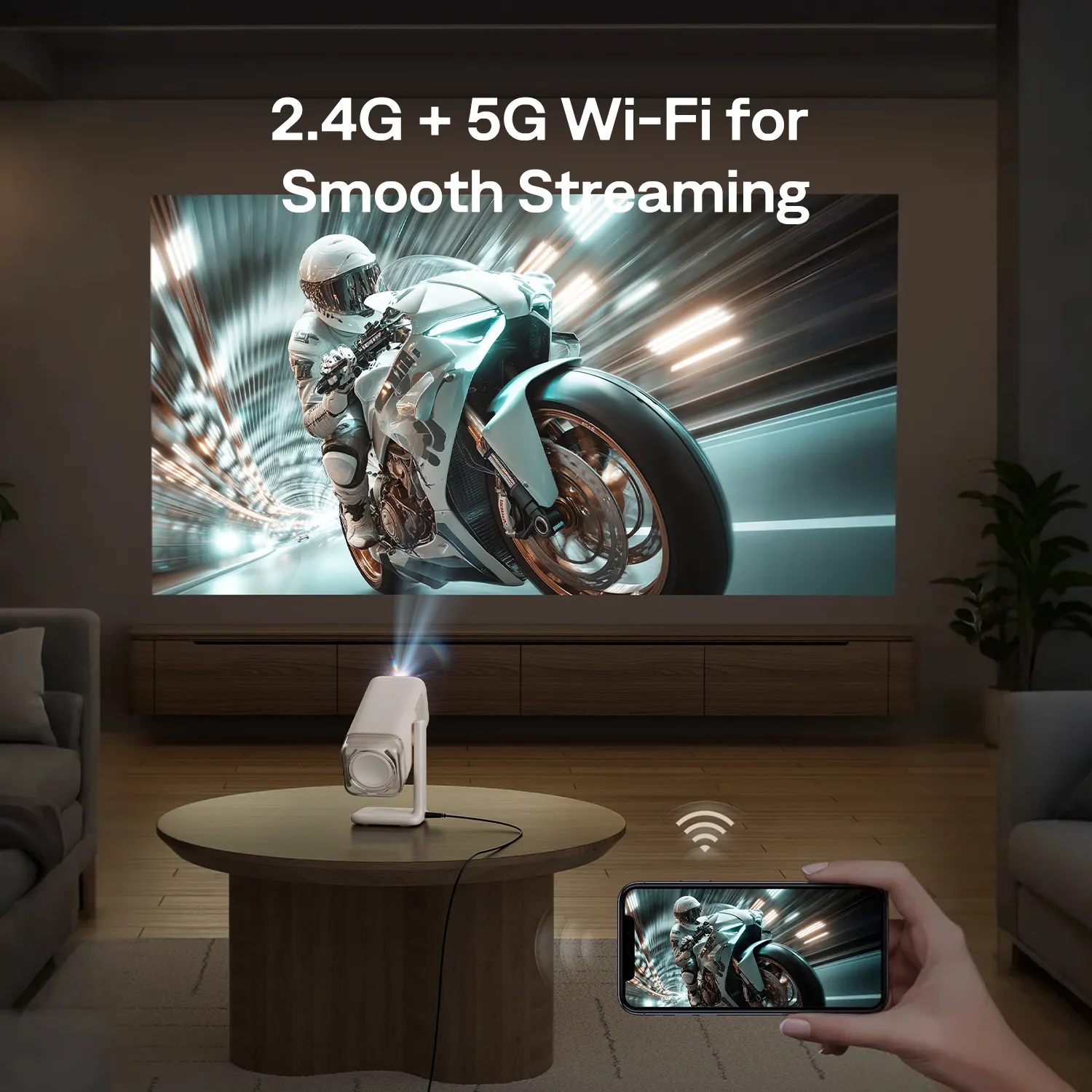 Aurzen BOOM air Google TV Smart Projector | US Version - Image 11