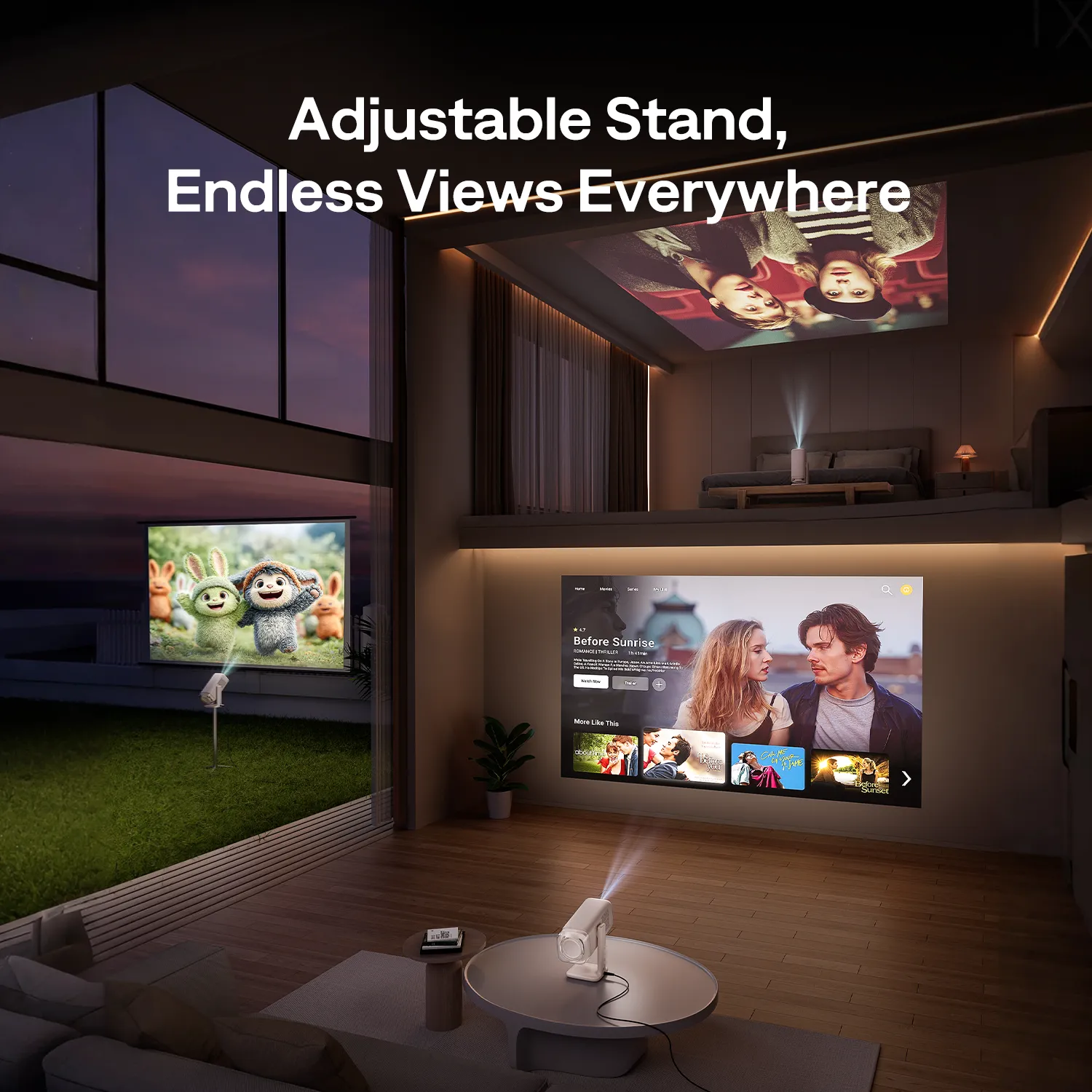 Aurzen BOOM air Google TV Smart Projector | US Version - Image 7