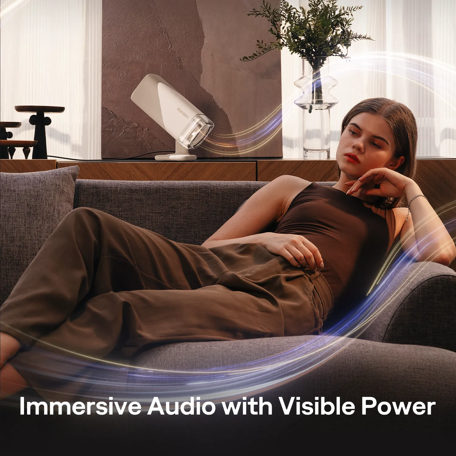 Aurzen BOOM air Google TV Smart Projector | US Version - Image 9