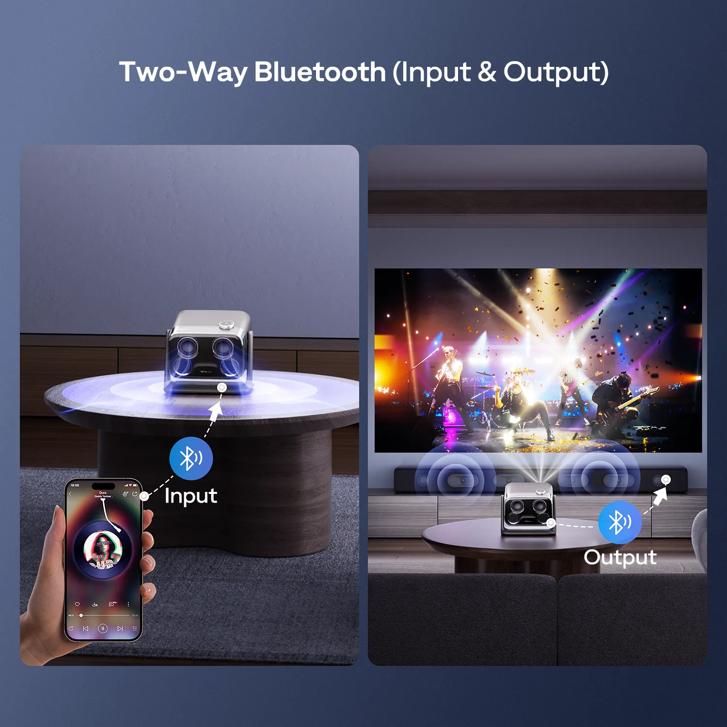 Aurzen BOOM mini Google TV Smart Projector - Image 10