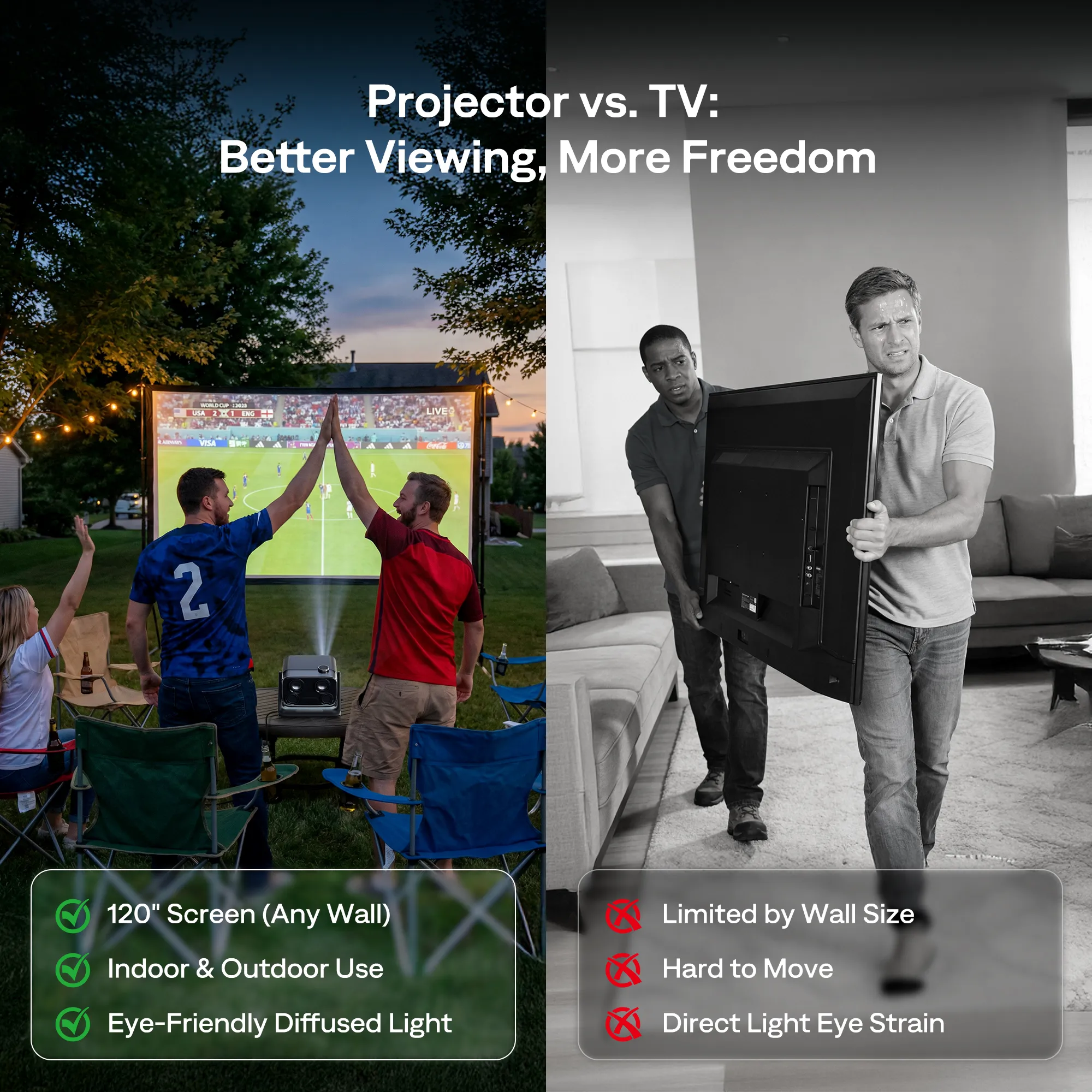 Aurzen BOOM mini Google TV Smart Projector - Image 8