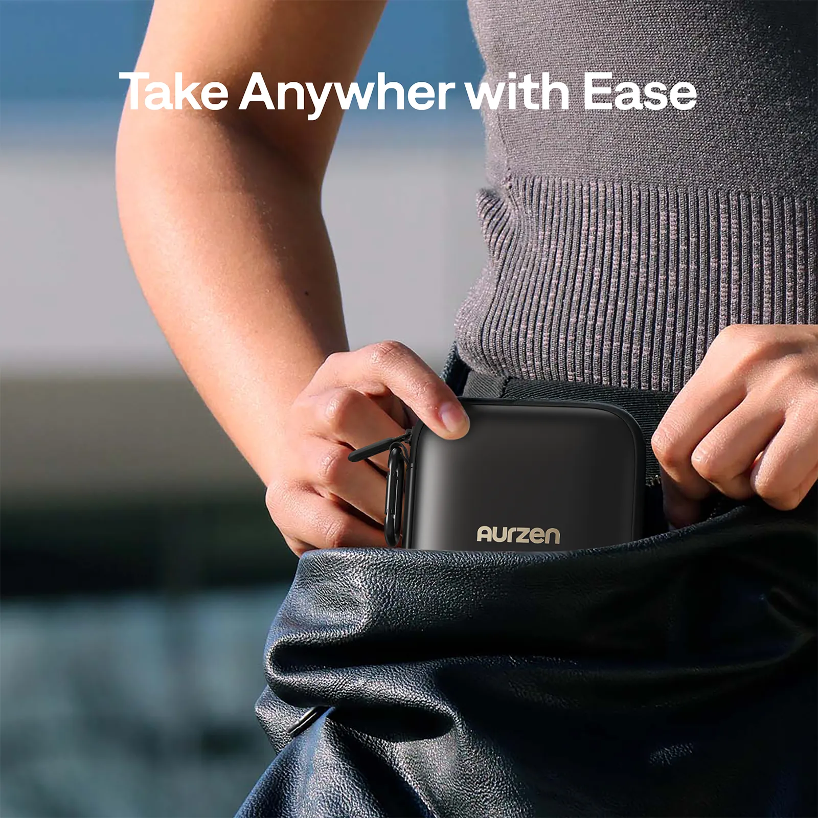 Aurzen CasePlay Compact Carrying Case for ZIP Projector - Image 9