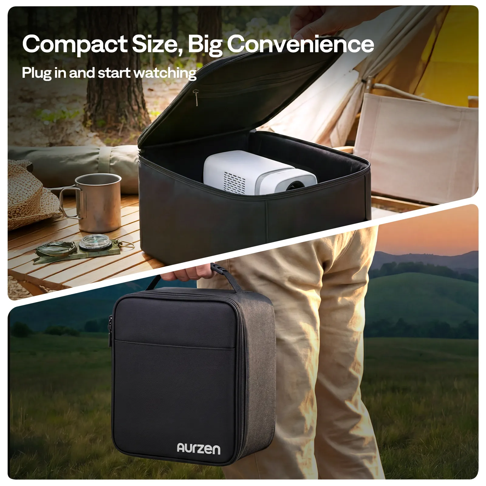 Aurzen EAZZE D1 air Portable Smart Projector - Image 10