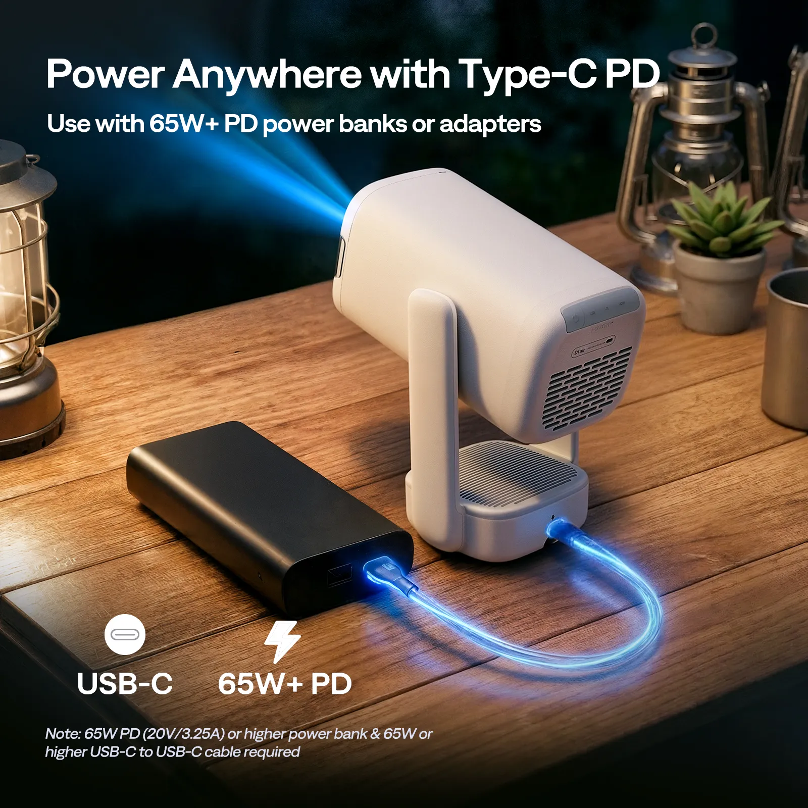 Aurzen EAZZE D1 air Portable Smart Projector - Image 3