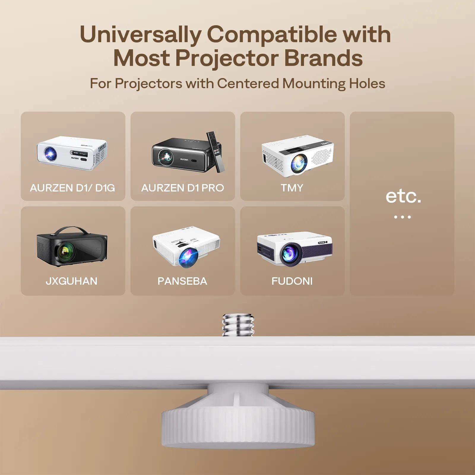 Aurzen Multi-Angle Projector Stand - Image 6