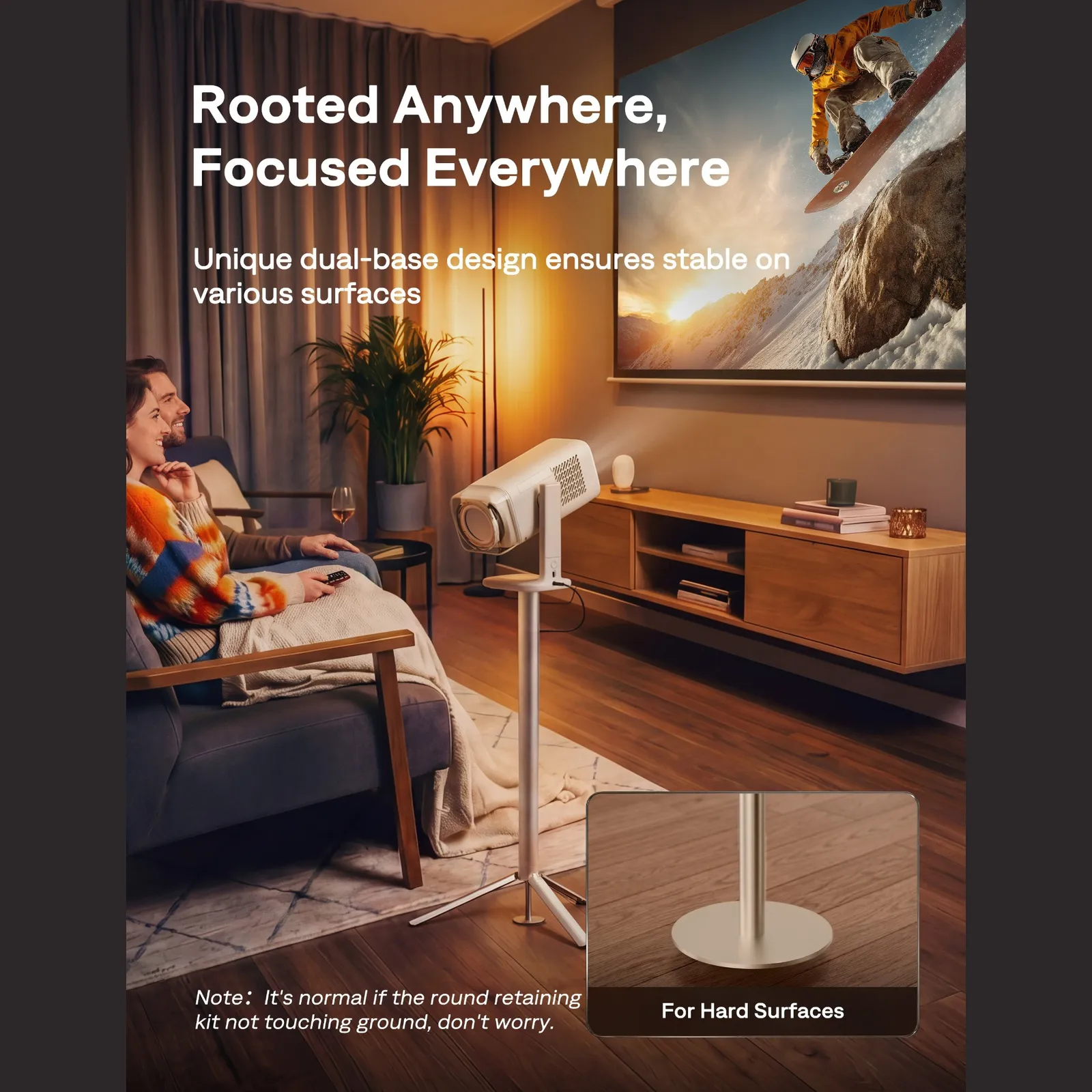 Aurzen PowerBase Projector Stand for BOOM air / D1R air / D1 air - Image 6