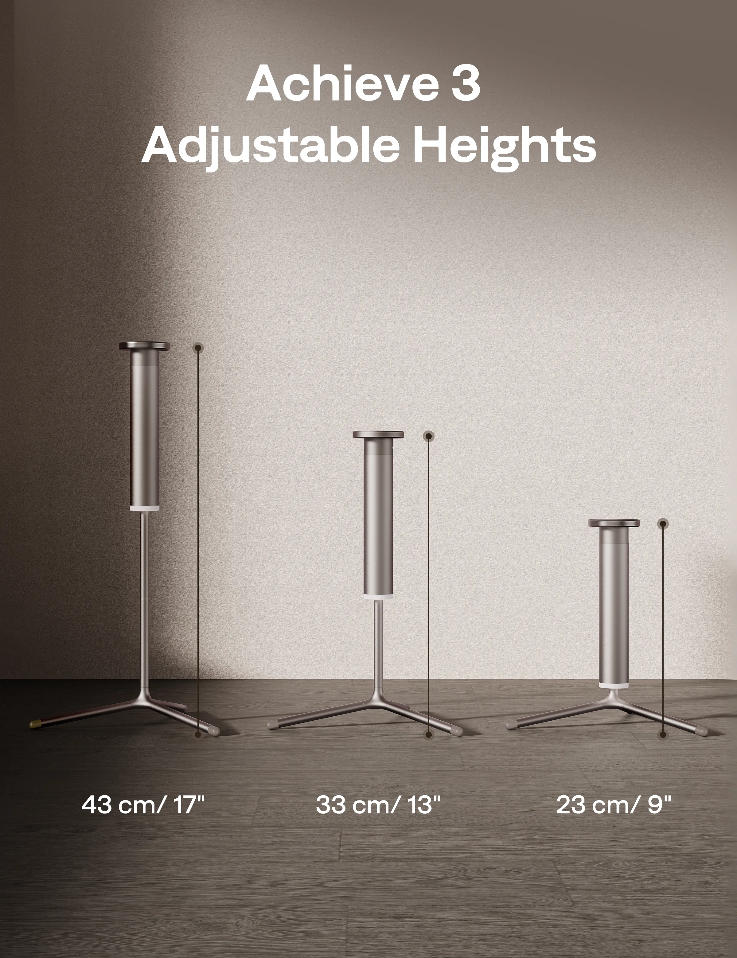 Aurzen PowerPlay 3-in-1 Projector Stand with 10000mAh Power Bank - Image 3