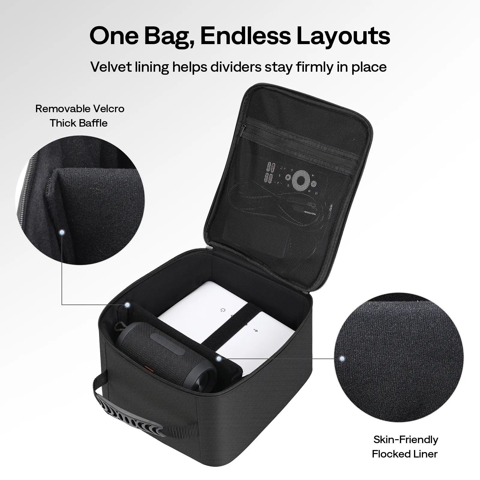 Aurzen Universal Carrying Case for Projectors - Image 3