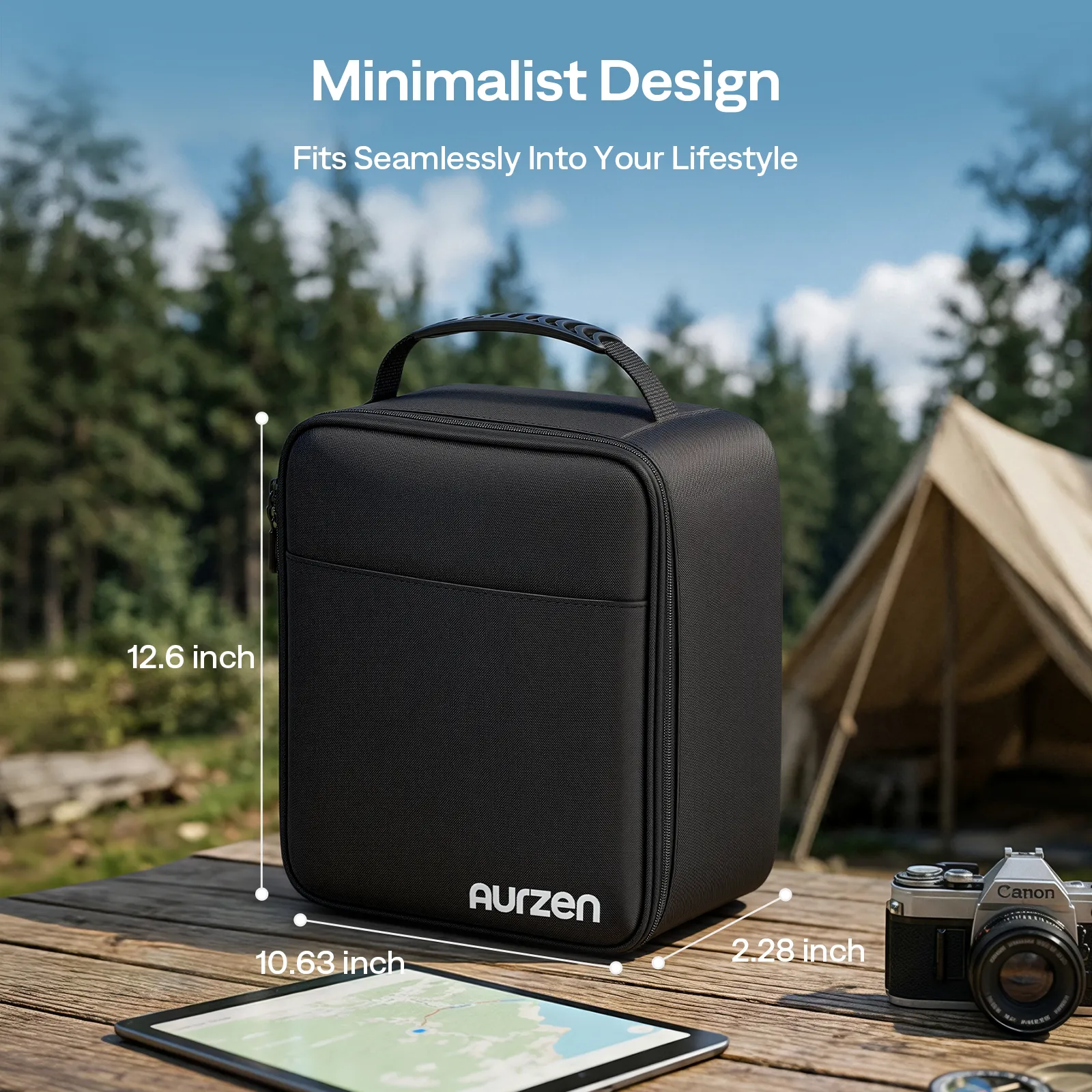 Aurzen Universal Carrying Case for Projectors - Image 7