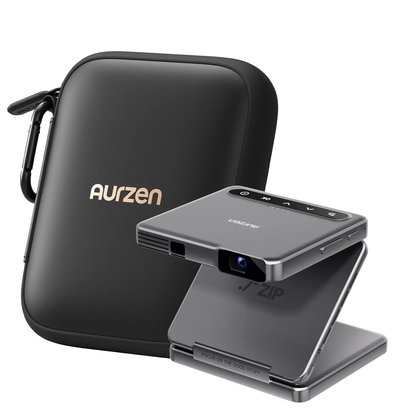 Aurzen ZIP Tri-Fold Portable Mini Projector | US Version - Image 15