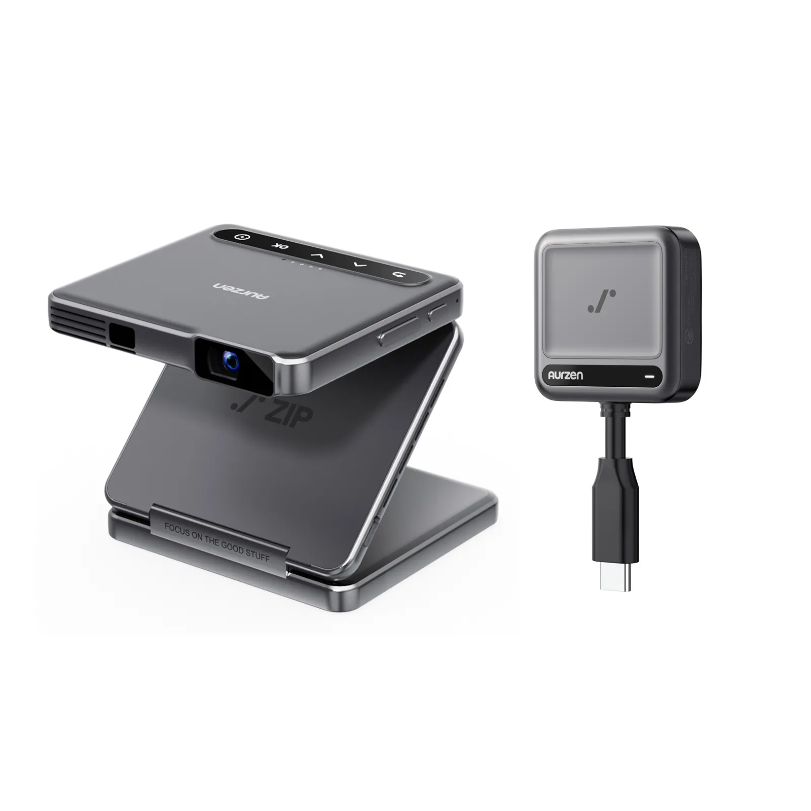 Aurzen ZIP Tri-Fold Portable Mini Projector | US Version - Image 21