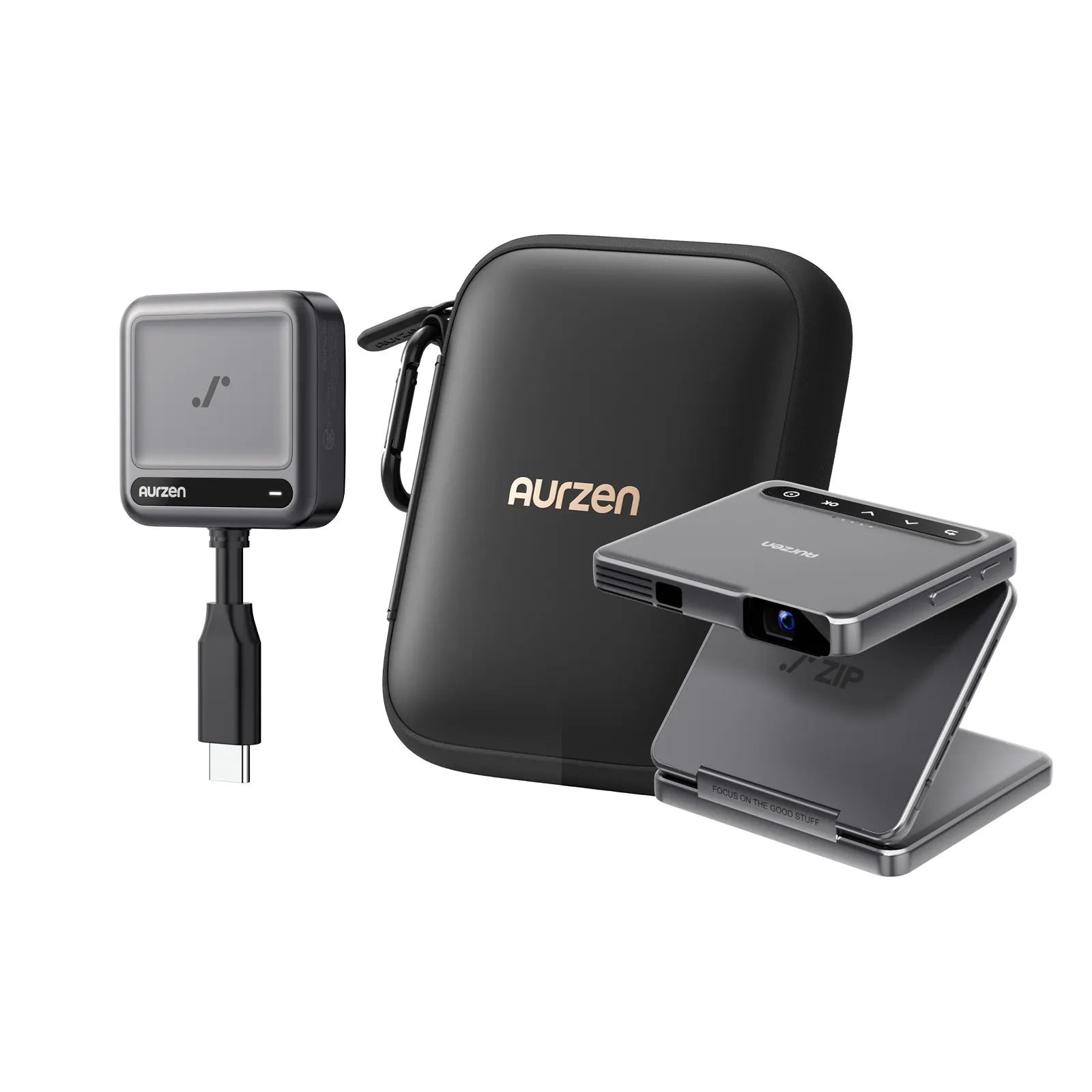Aurzen ZIP Tri-Fold Portable Mini Projector | US Version - Image 23