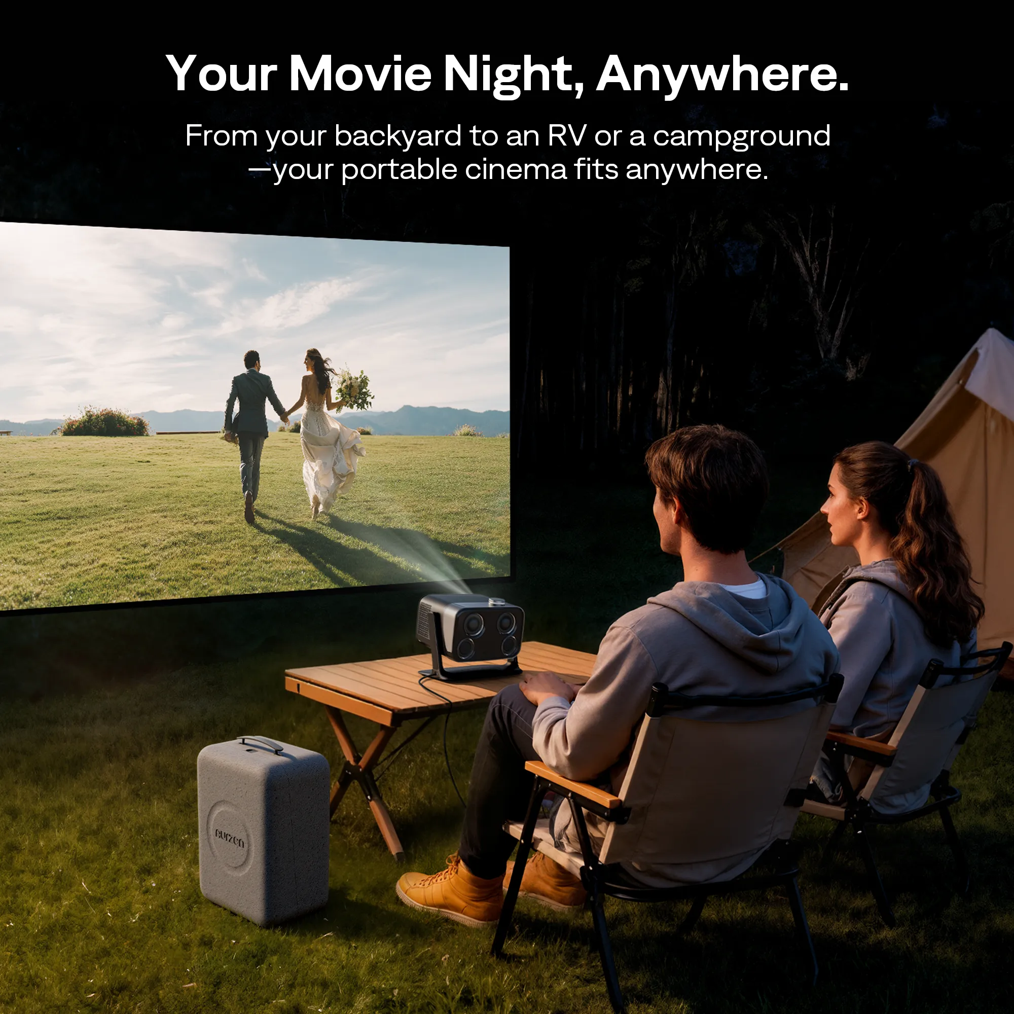 Aurzen Carrying Case for BOOM mini Projector - Image 2