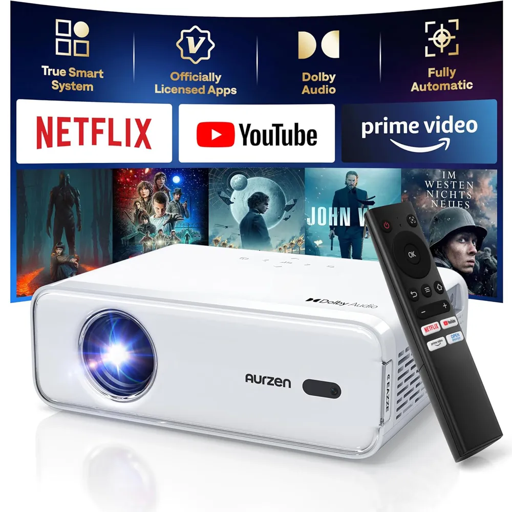 Aurzen EAZZE D1 Smart Projector - Image 8