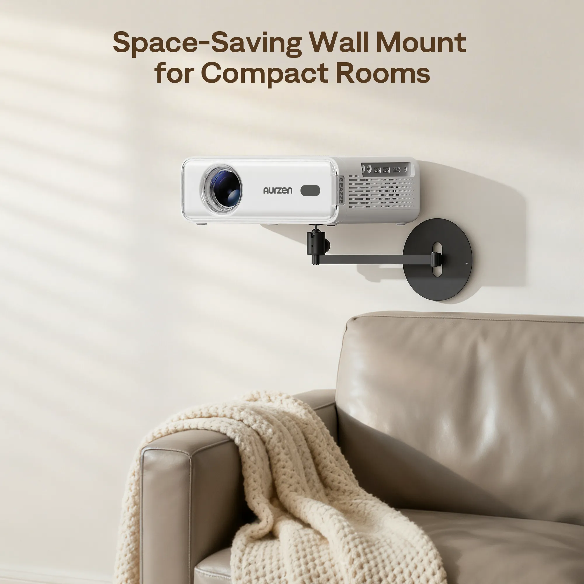 Aurzen PJ004PM Adjustable Wall Projector Mount - Image 6